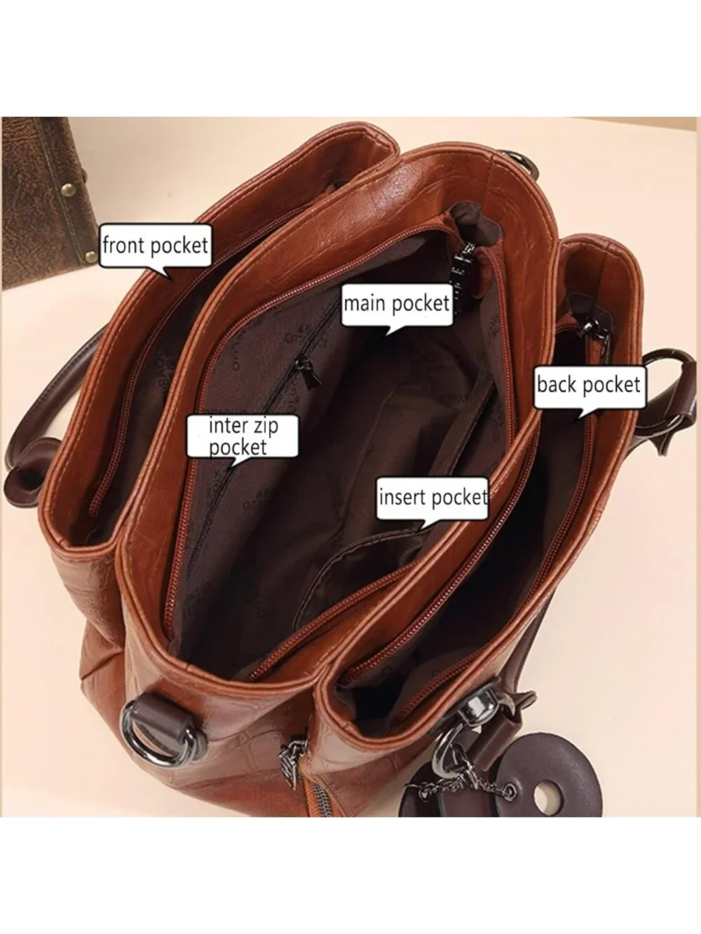 Vegan Leather Tote & Satchel Bags for Women | Stylish Travel Purse with